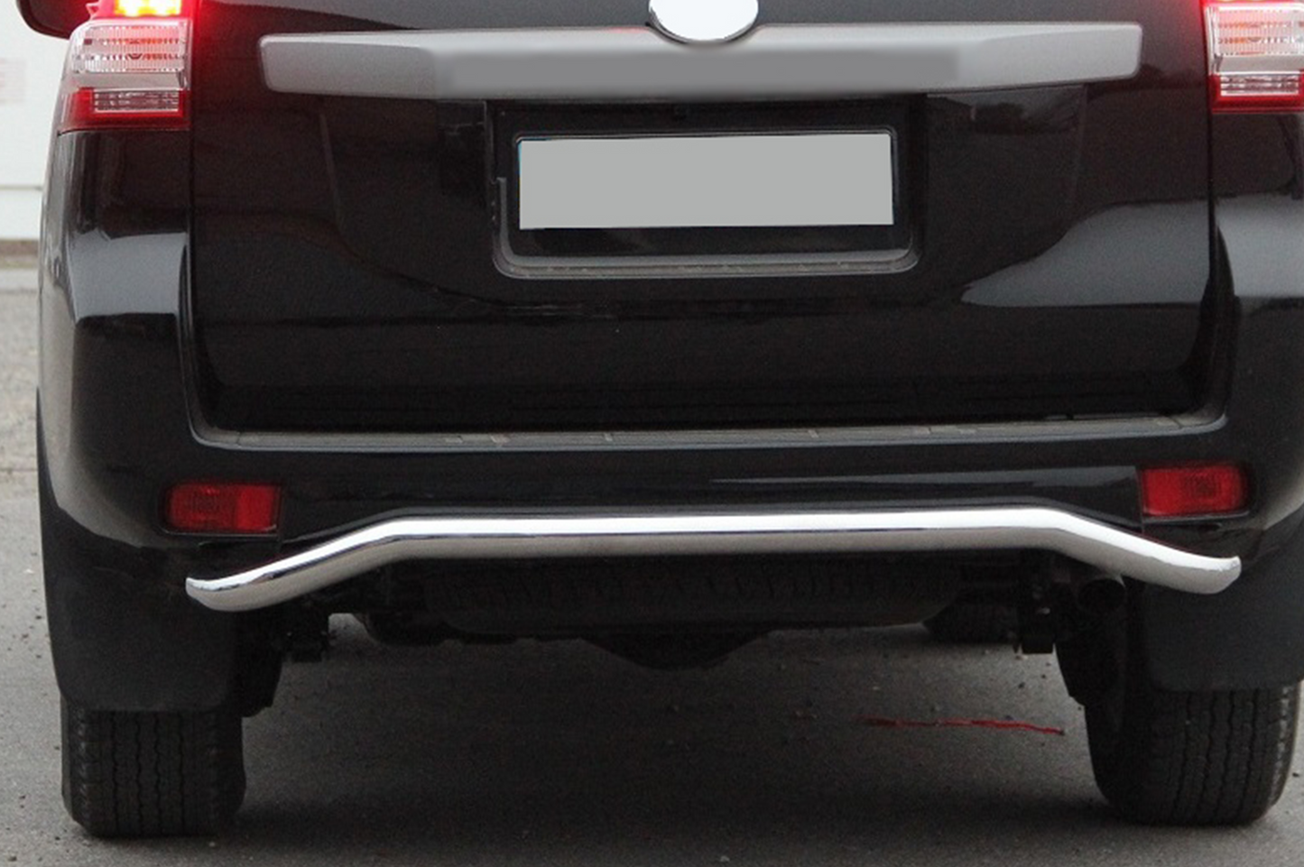 Rear Bar AK008 (Stainless Steel) for Toyota Land Cruiser Prado 150 2009-2023 - image 1