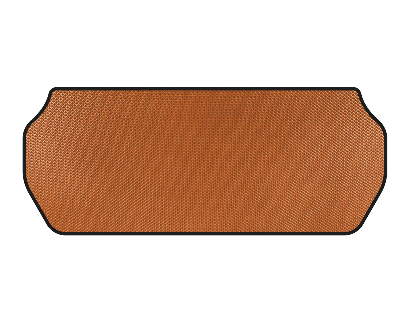 EVA Trunk Mat (up to 3rd row, 2003-2005, 7-seater, Orange) for Opel Zafira A 1998-2005 - image 1