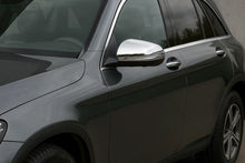 Mirror Covers (2 pcs, Stainless Steel) for Mercedes GLC X253 2015-2022 - image 1