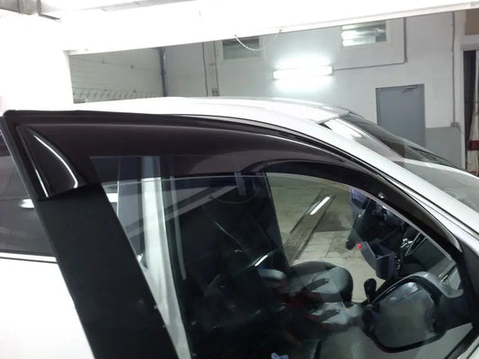 Window Deflectors Niken Luxury (2 pcs) for Nissan NV200 2009- - image 1