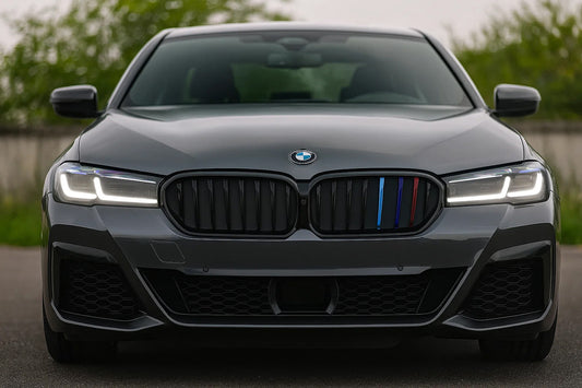 Kidney Grille 1 Bar (2021+, M-Color) for BMW 5 Series G30/G31 2017-2023 - image 1