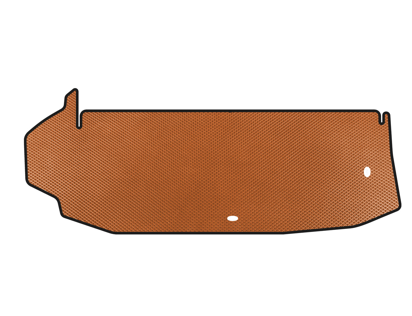 EVA Trunk Mat (up to 3rd row, without subwoofer, 7-seater, Orange) for Toyota Highlander 2019- - image 1