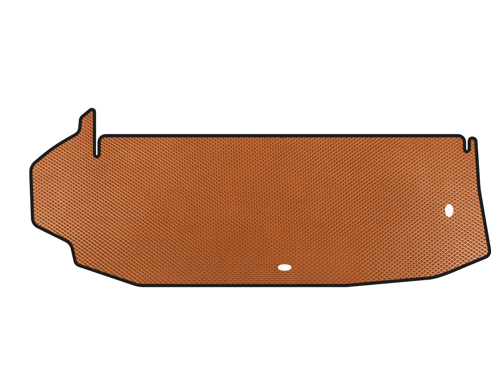 EVA Trunk Mat (up to 3rd row, without subwoofer, 7-seater, Orange) for Toyota Highlander 2019- - image 1