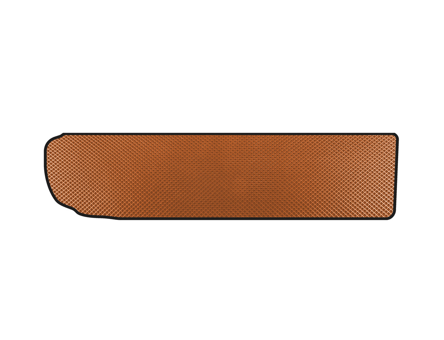 EVA Trunk Mat (3rd Row Unfolded, Orange) for Citroen C-4 Picasso 2013-2022 - image 1