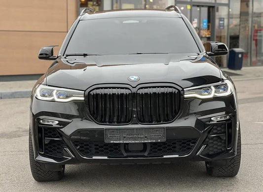 Kidneys M-Look (2019-2022, Gloss Black) for BMW X7 G07 2019- - image 1