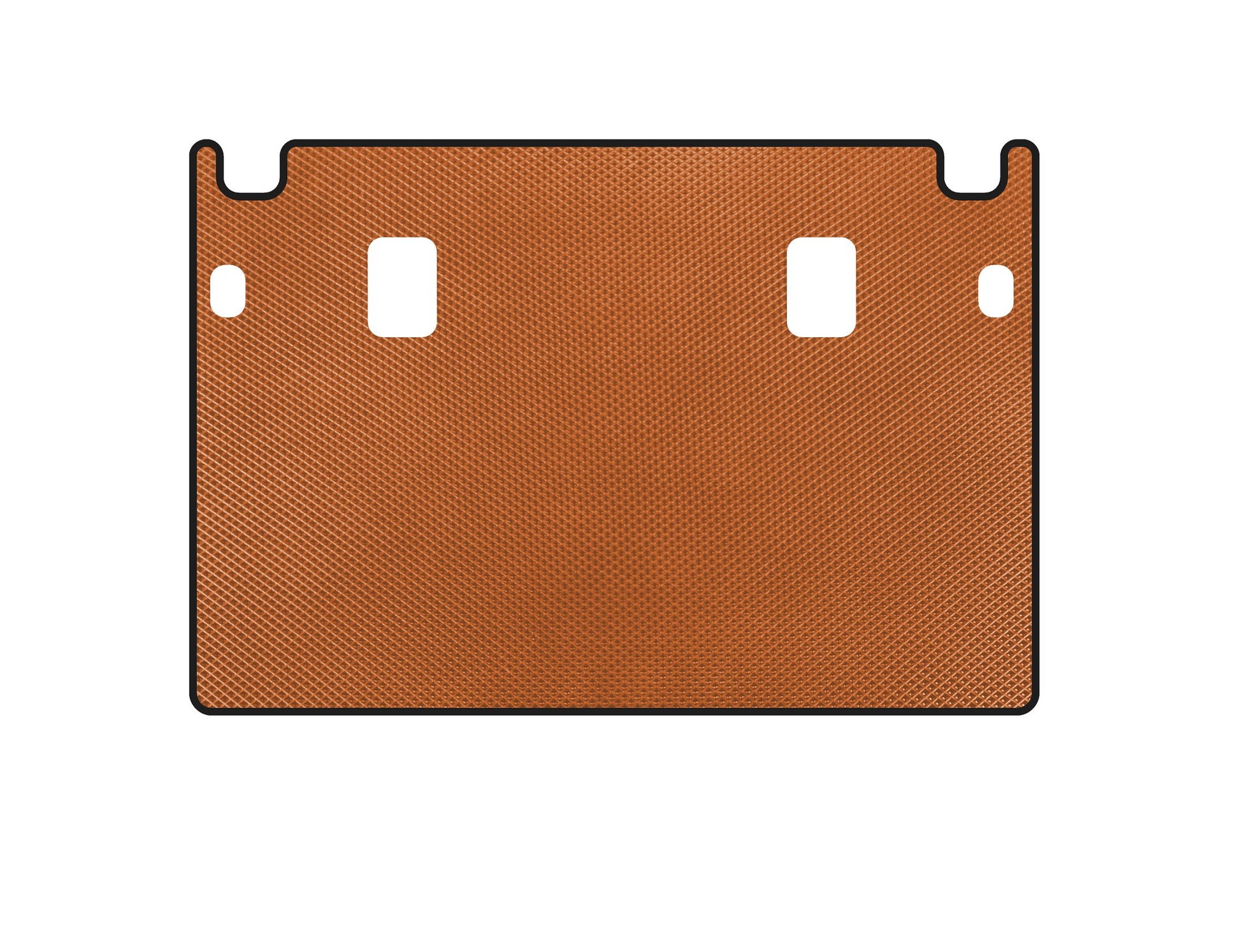 EVA Trunk Mat (2014-2024, 7-Seater, Orange) for Toyota 4Runner 2009-2024 - image 1