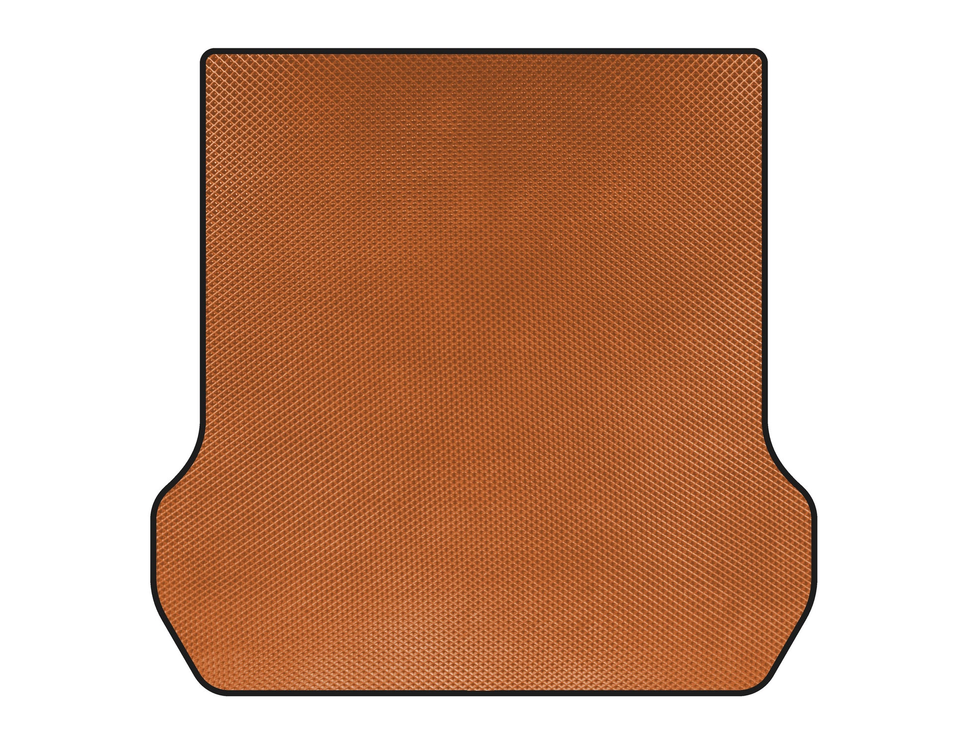EVA Trunk Mat (up to 2nd row, 2003-2005, 7-seater, Orange) for Opel Zafira A 1998-2005 - image 1