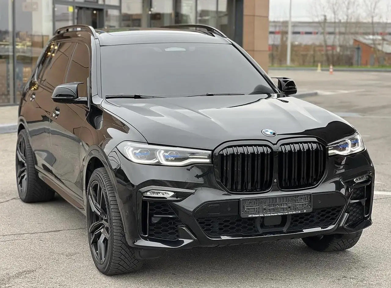 Kidneys M-Look (2019-2022, Gloss Black) for BMW X7 G07 2019- - image 2