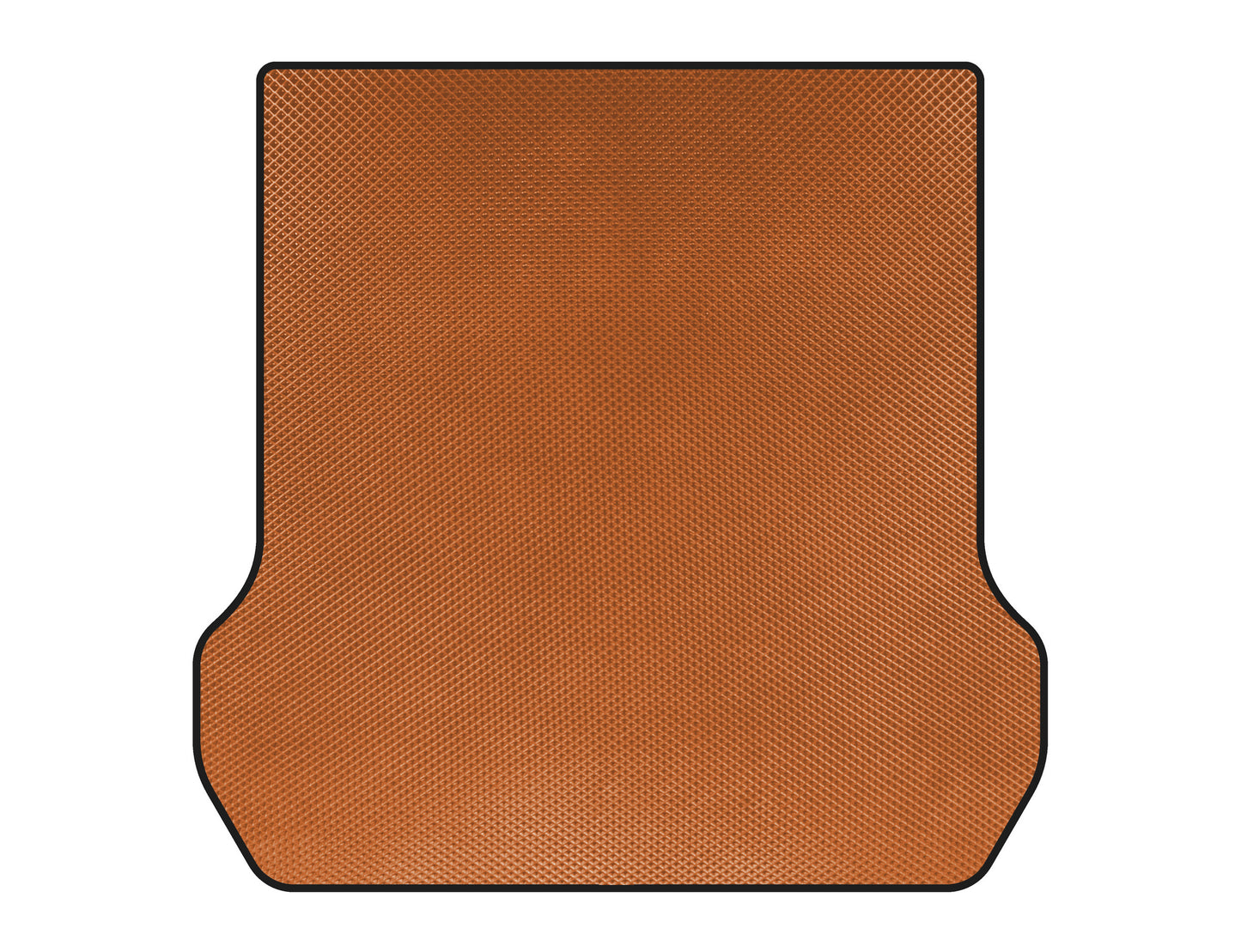 EVA Trunk Mat (up to 2nd row, 2003-2005, 7-seater, Orange) for Opel Zafira A 1998-2005 - image 1