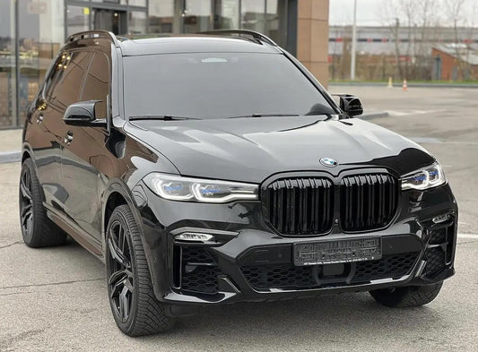 Kidneys M-Look (2019-2022, Gloss Black) for BMW X7 G07 2019- - image 2