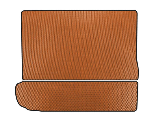 EVA Trunk Mat (3rd Row Folded, Orange) for Citroen C-4 Picasso 2013-2022 - image 1