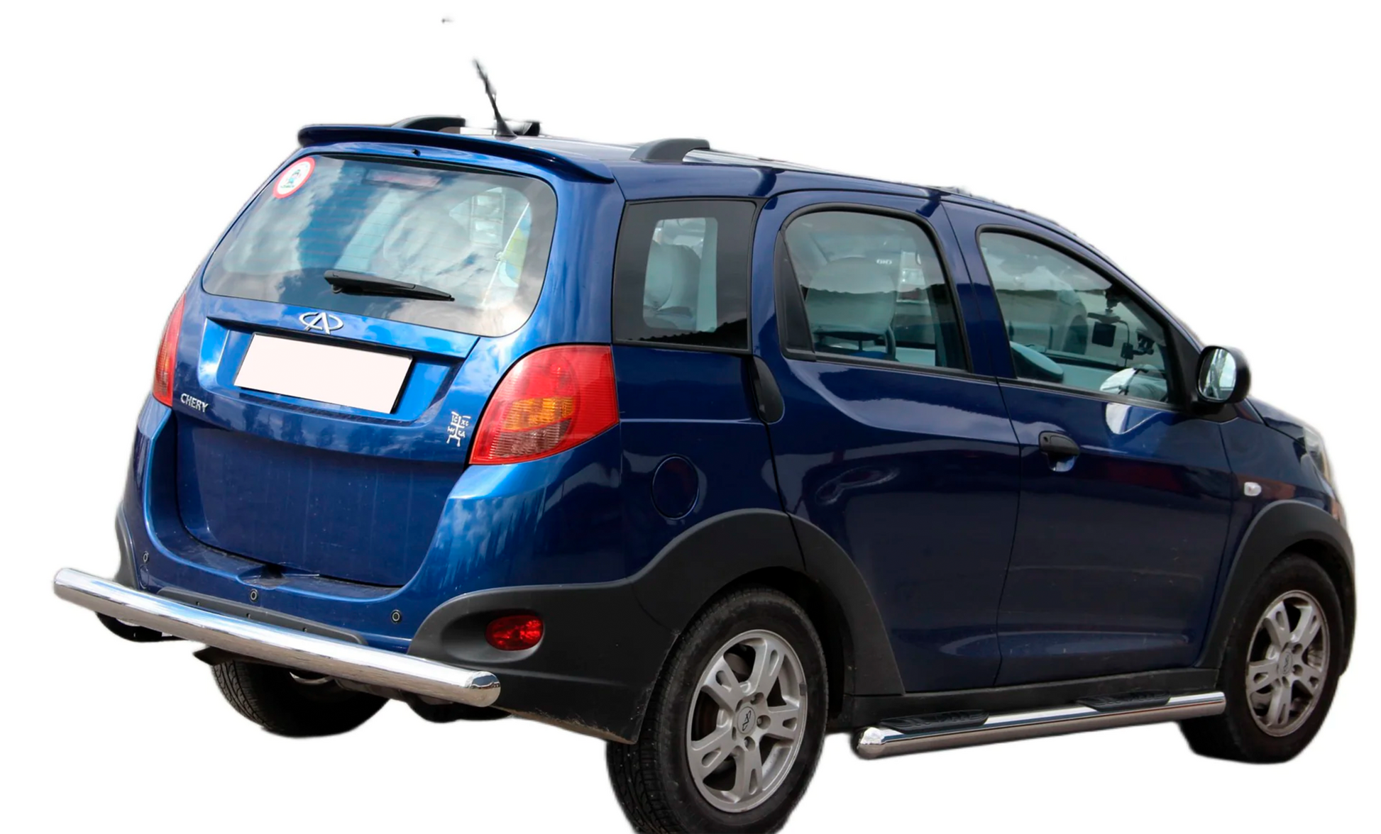 Rear Guard AK002 (2 pcs, stainless steel) for Chery Beat 2009-2015 - image 2