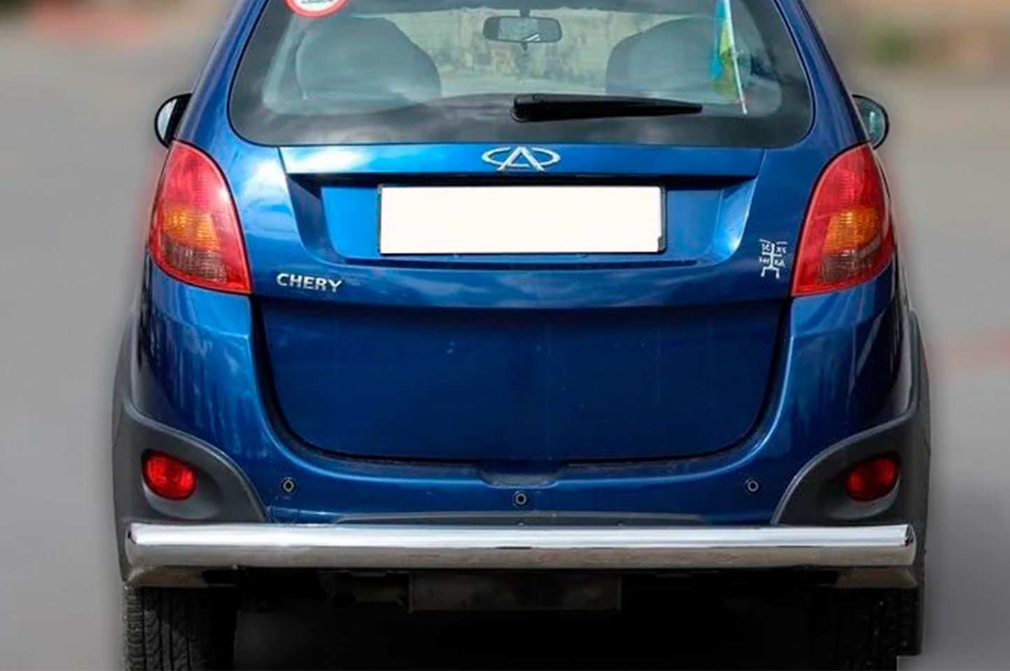 Rear Guard AK002 (2 pcs, stainless steel) for Chery Beat 2009-2015 - image 1