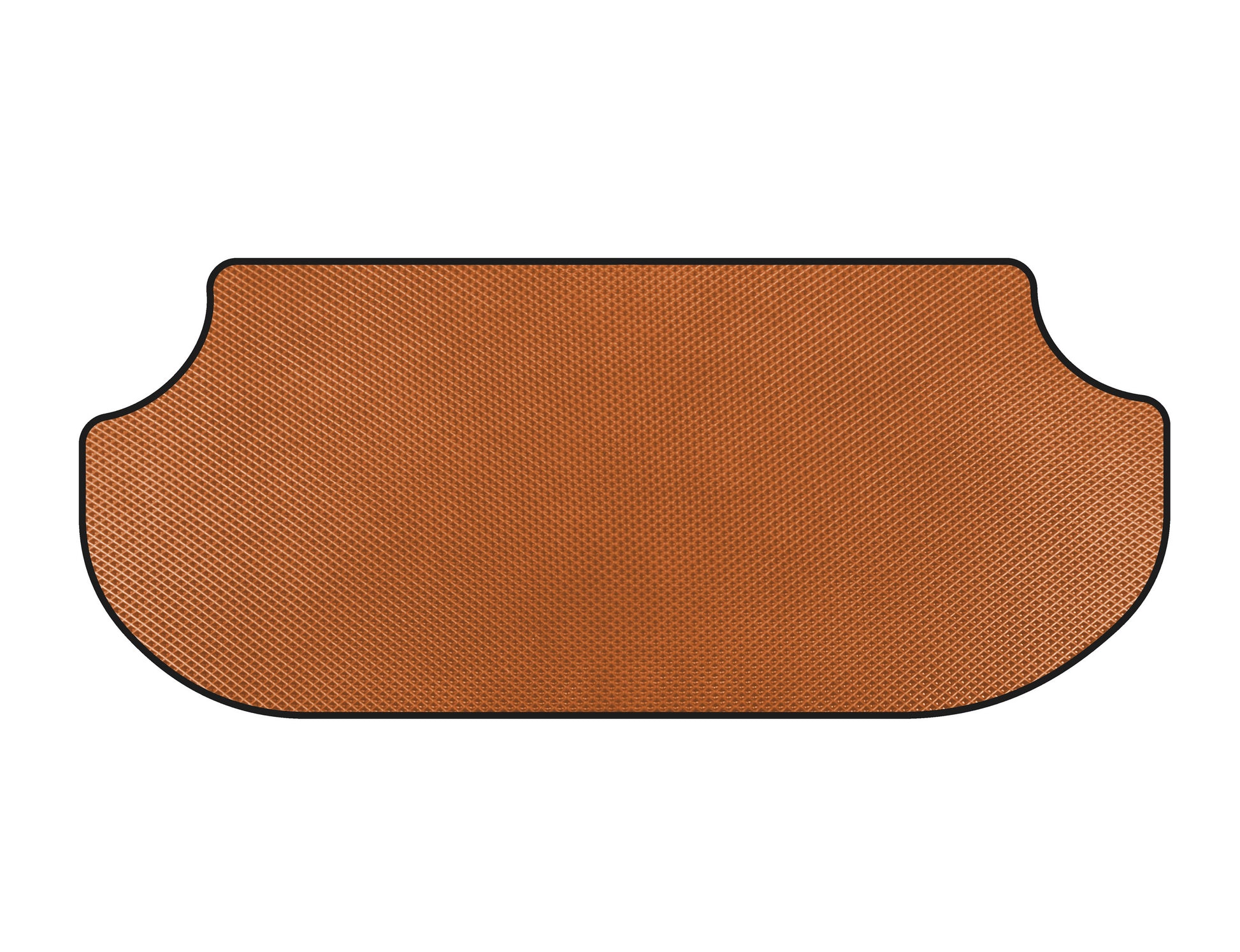 EVA trunk mat (2004-2007, 8-seater, Orange) for Hyundai H200, H1, Starex 1998-2007 - image 1