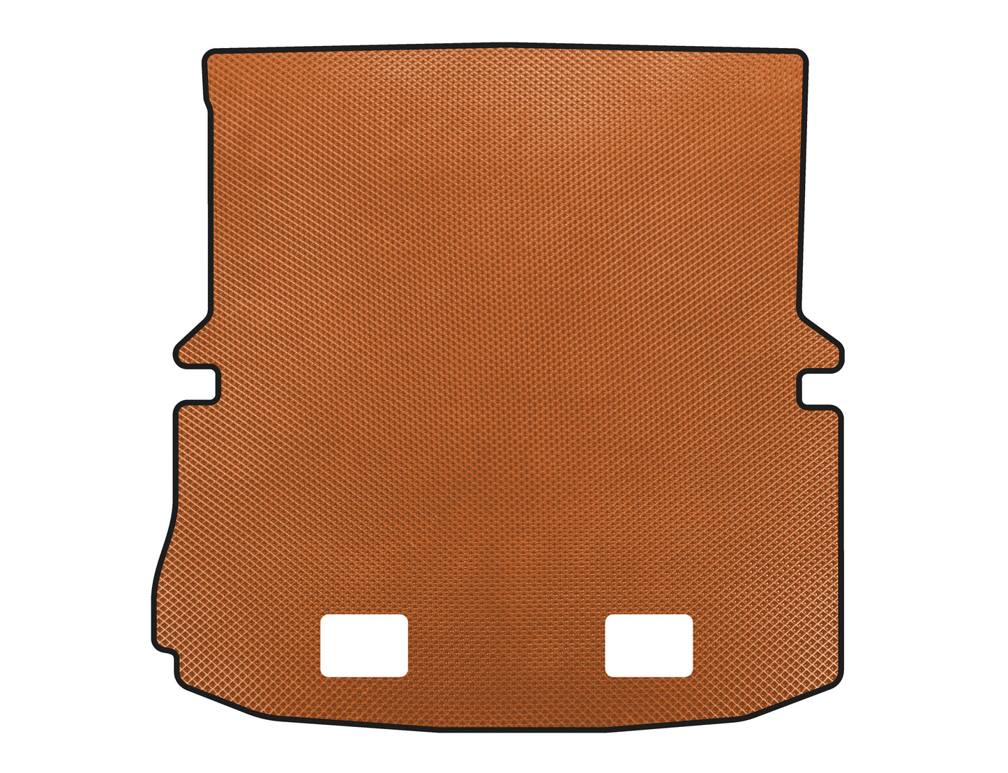 EVA Trunk Mat (2017-2019, 7-Seater, Orange) for Ford Explorer 2011-2019 - image 1