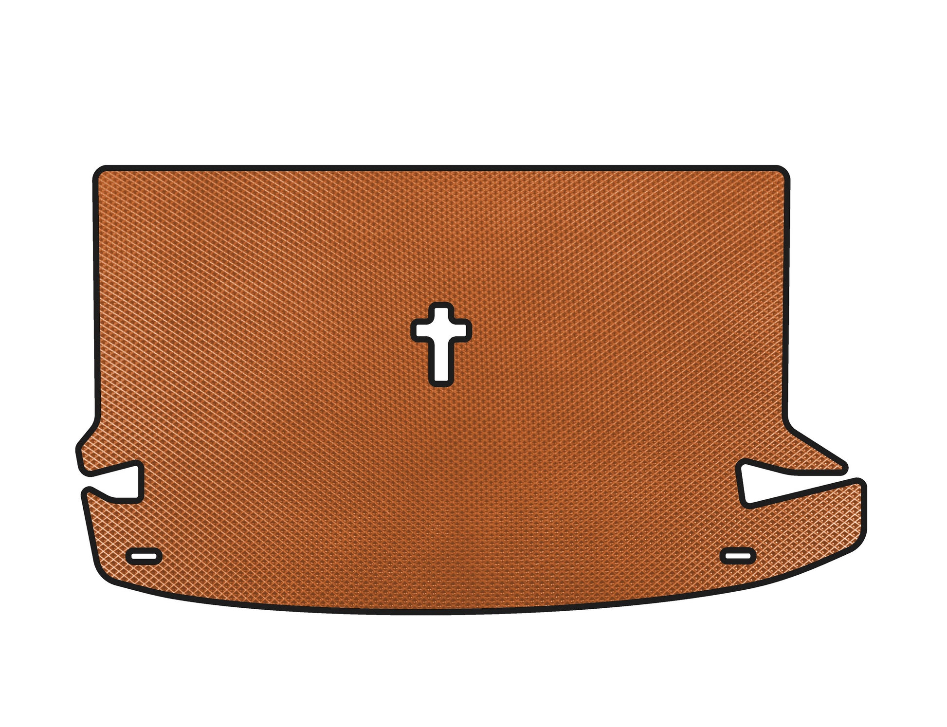 Mat in the trunk EVA (7-seater, Orange) for Dacia Lodgy 2012-2022 - image 1