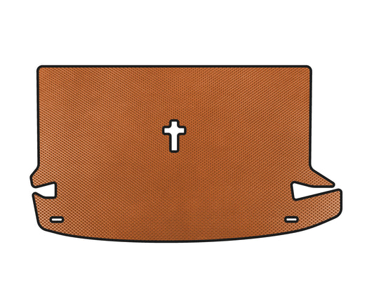 Mat in the trunk EVA (7-seater, Orange) for Dacia Lodgy 2012-2022 - image 1