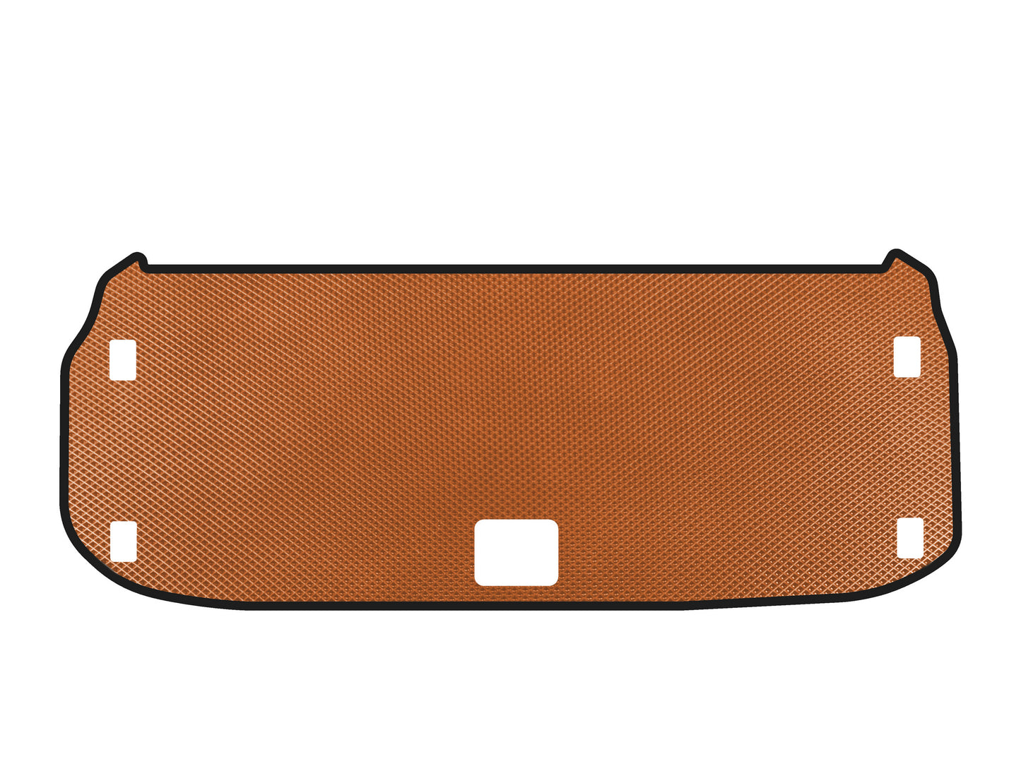 EVA Trunk Mat (up to 3rd Row, Orange) for Infiniti QX60 2016-2021 - image 1