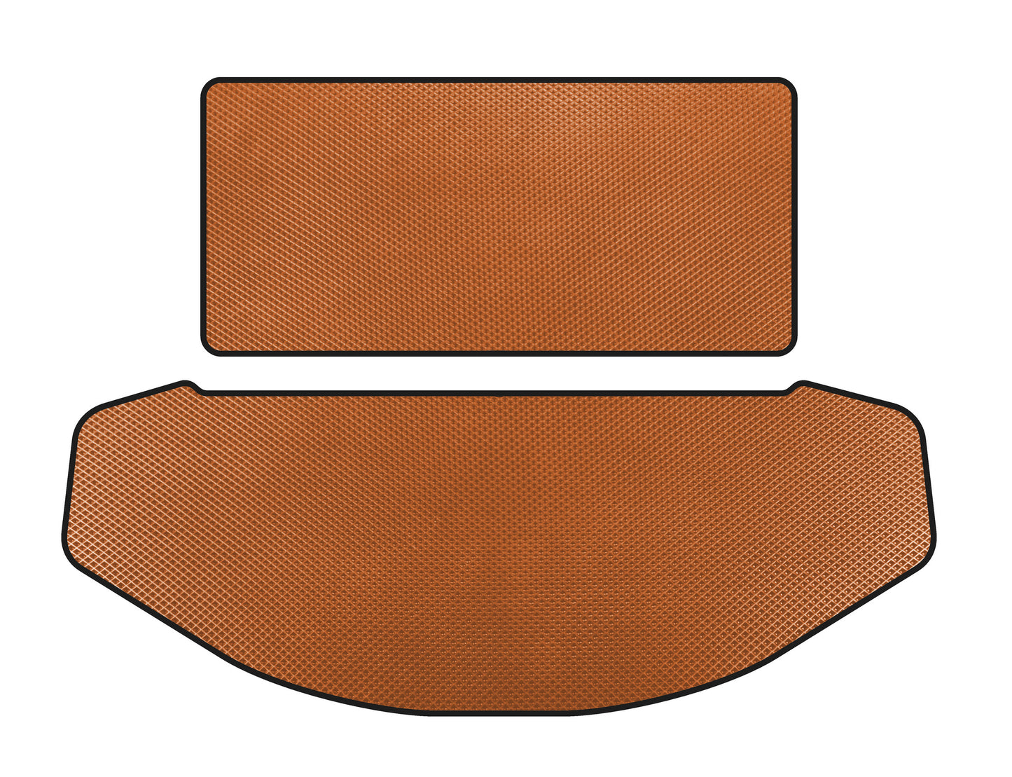 EVA Trunk Mat (Seat Back+Trunk, 7-Seater, Orange) for Mazda CX-9 2017- - image 1