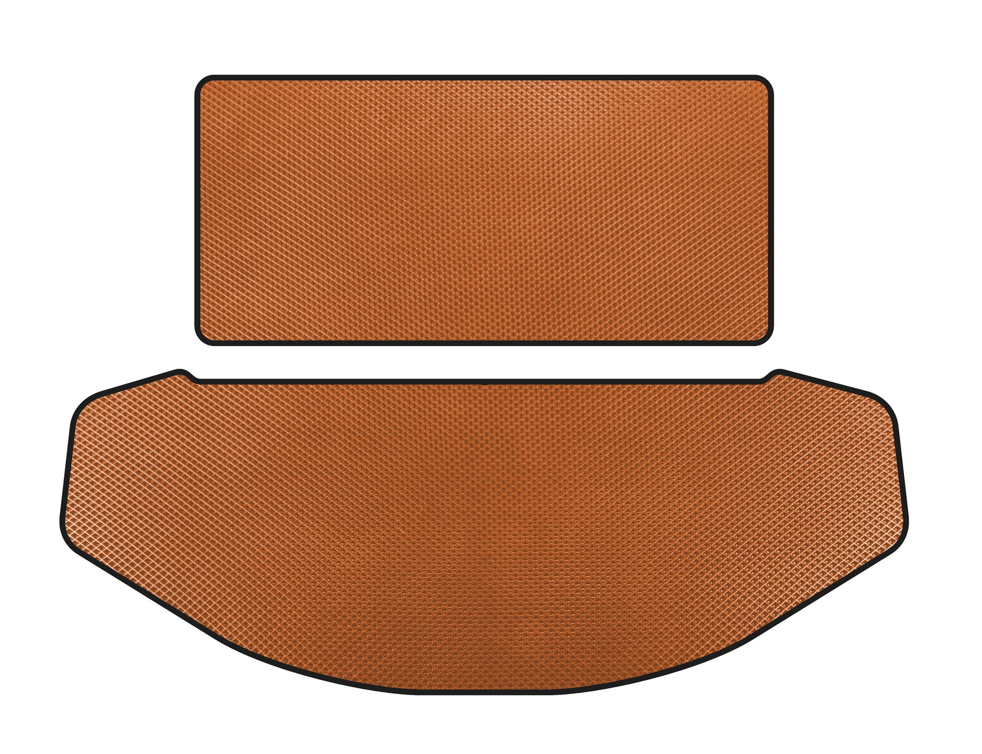 EVA Trunk Mat (Seat Back+Trunk, 7-Seater, Orange) for Mazda CX-9 2017- - image 1