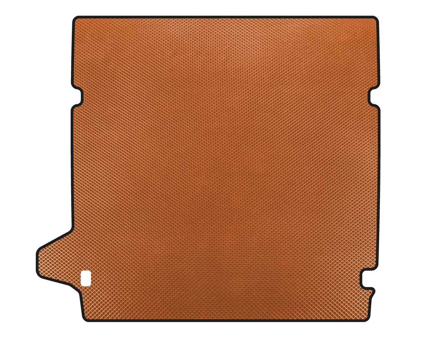 EVA trunk mat (up to 2nd row, Orange) for Nissan Pathfinder R51 2005-2014 - image 1