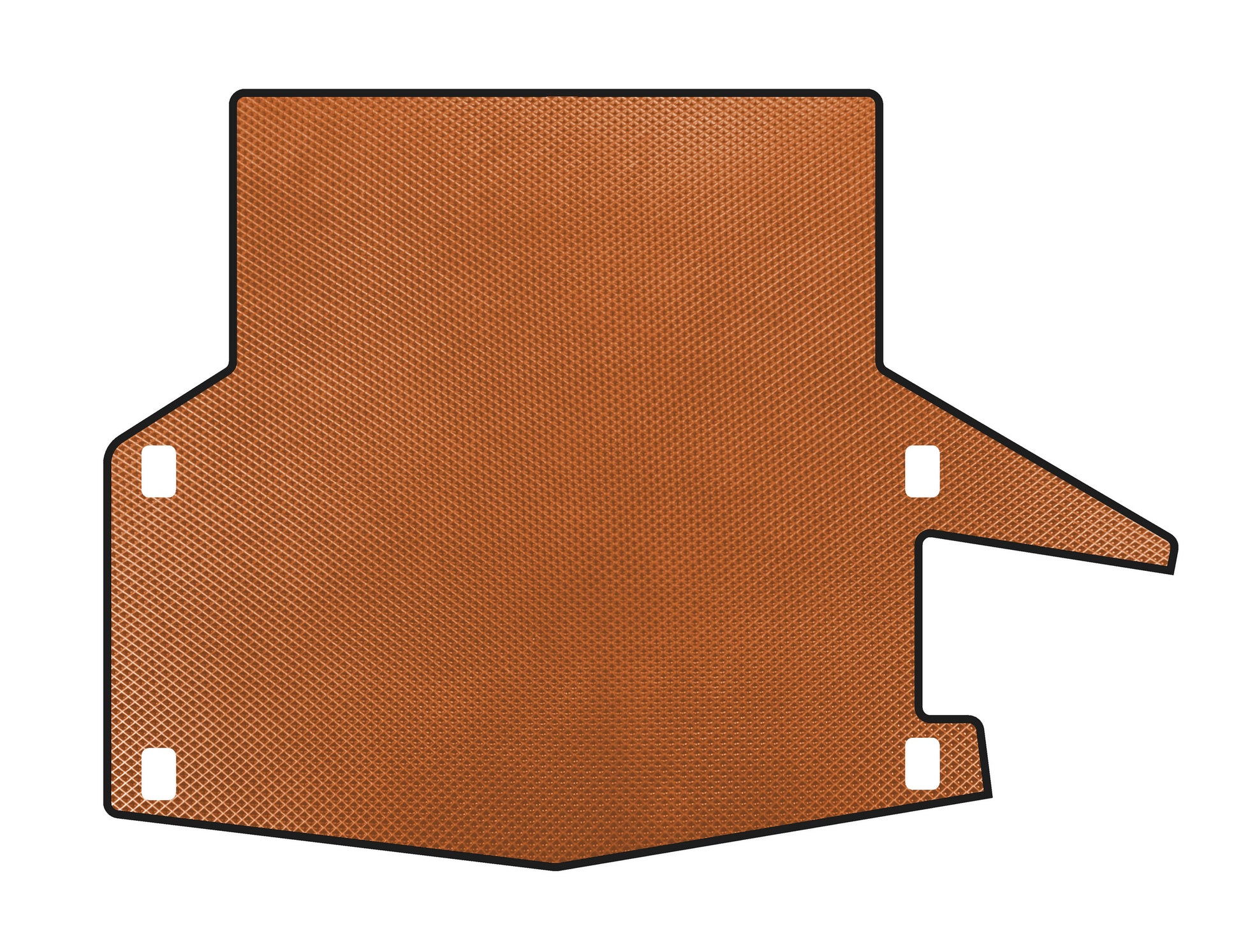 EVA Trunk Mat (SD, 2WD, Orange) for Lexus IS 2005-2013 - image 1