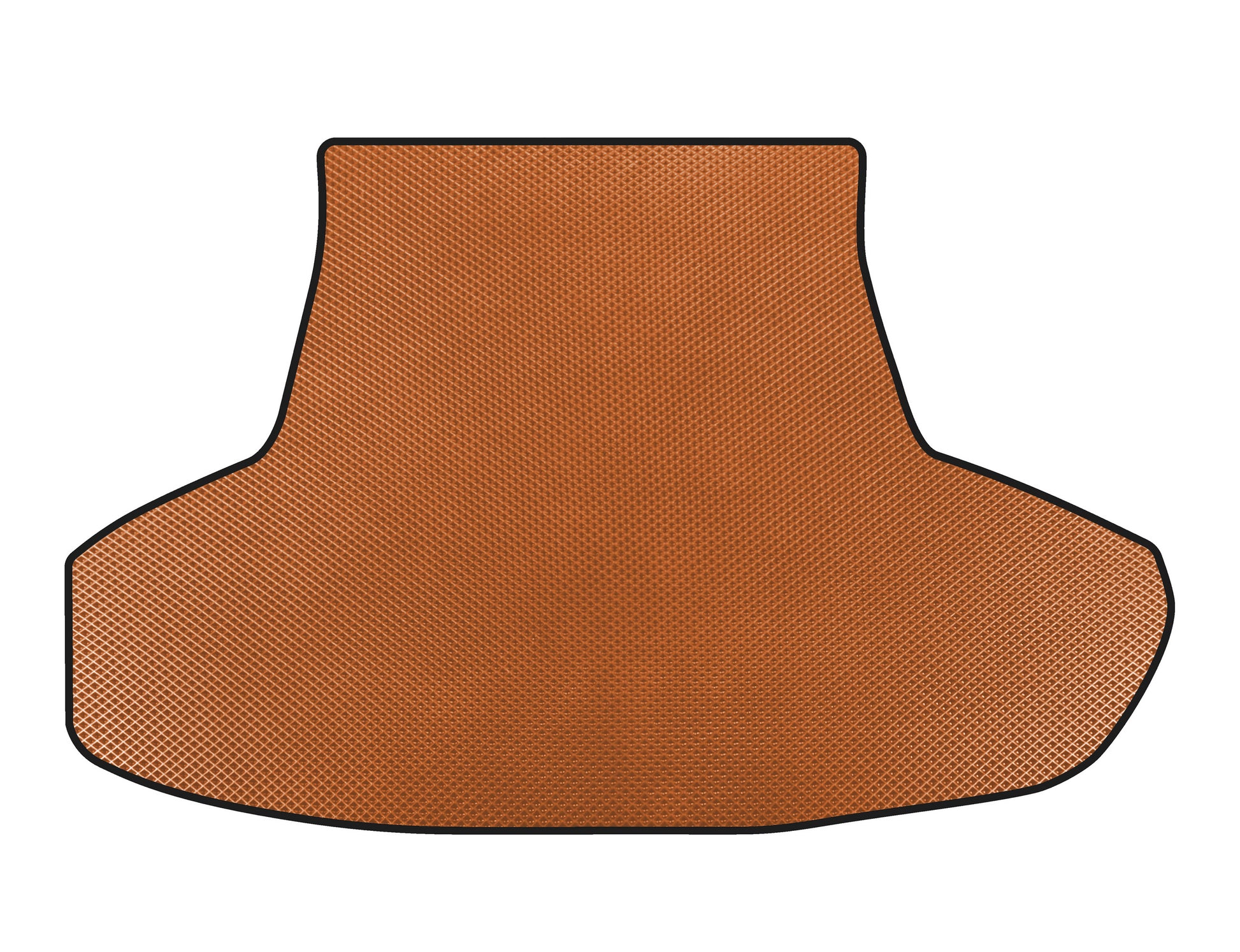 EVA Trunk Mat (without spare wheel and 2 batteries, SD, Orange) for Infiniti Q50/Q60 2013-2024 - image 1
