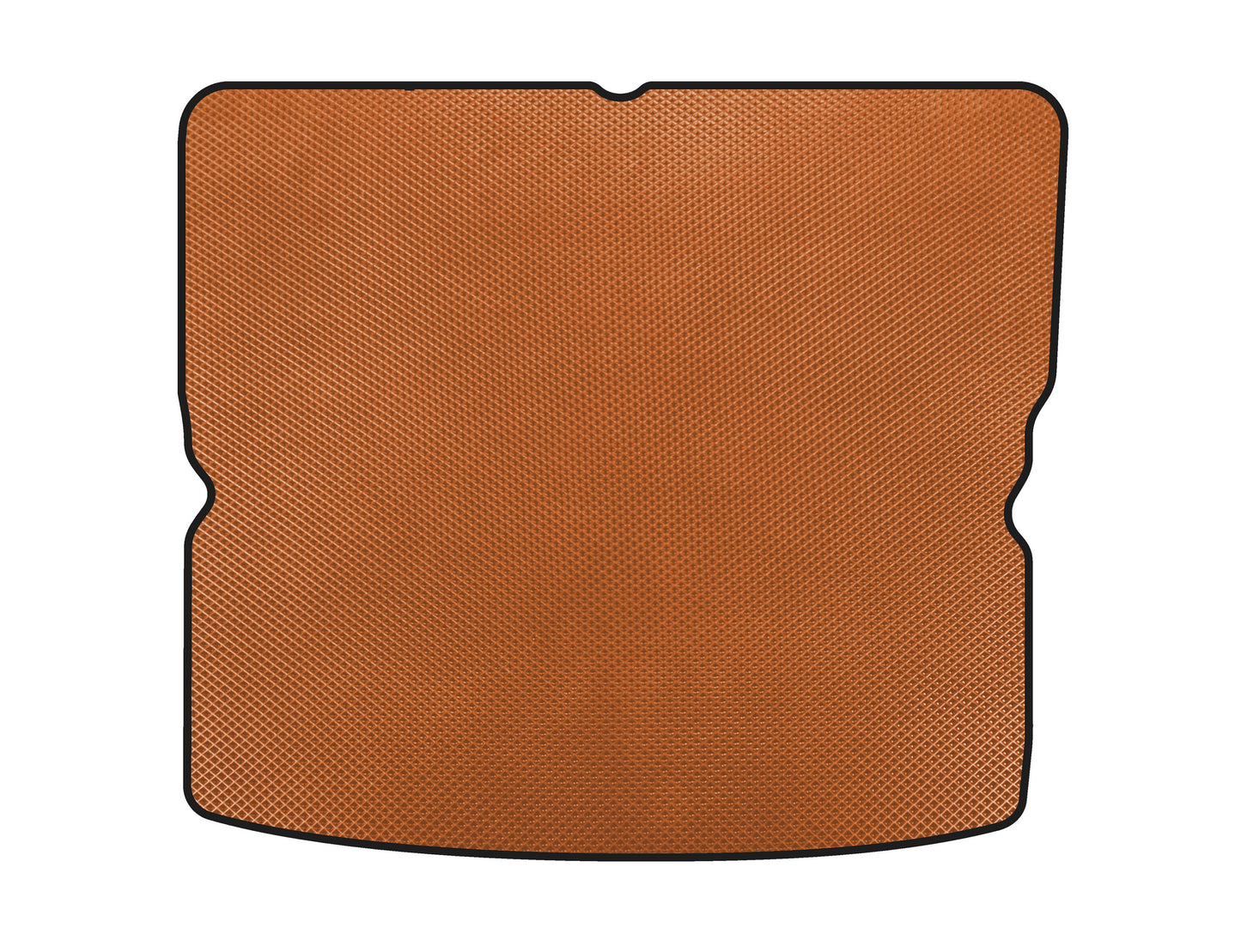 EVA Trunk Mat (covers 3rd row, Orange) for Opel Zafira B 2005-2011 - image 1