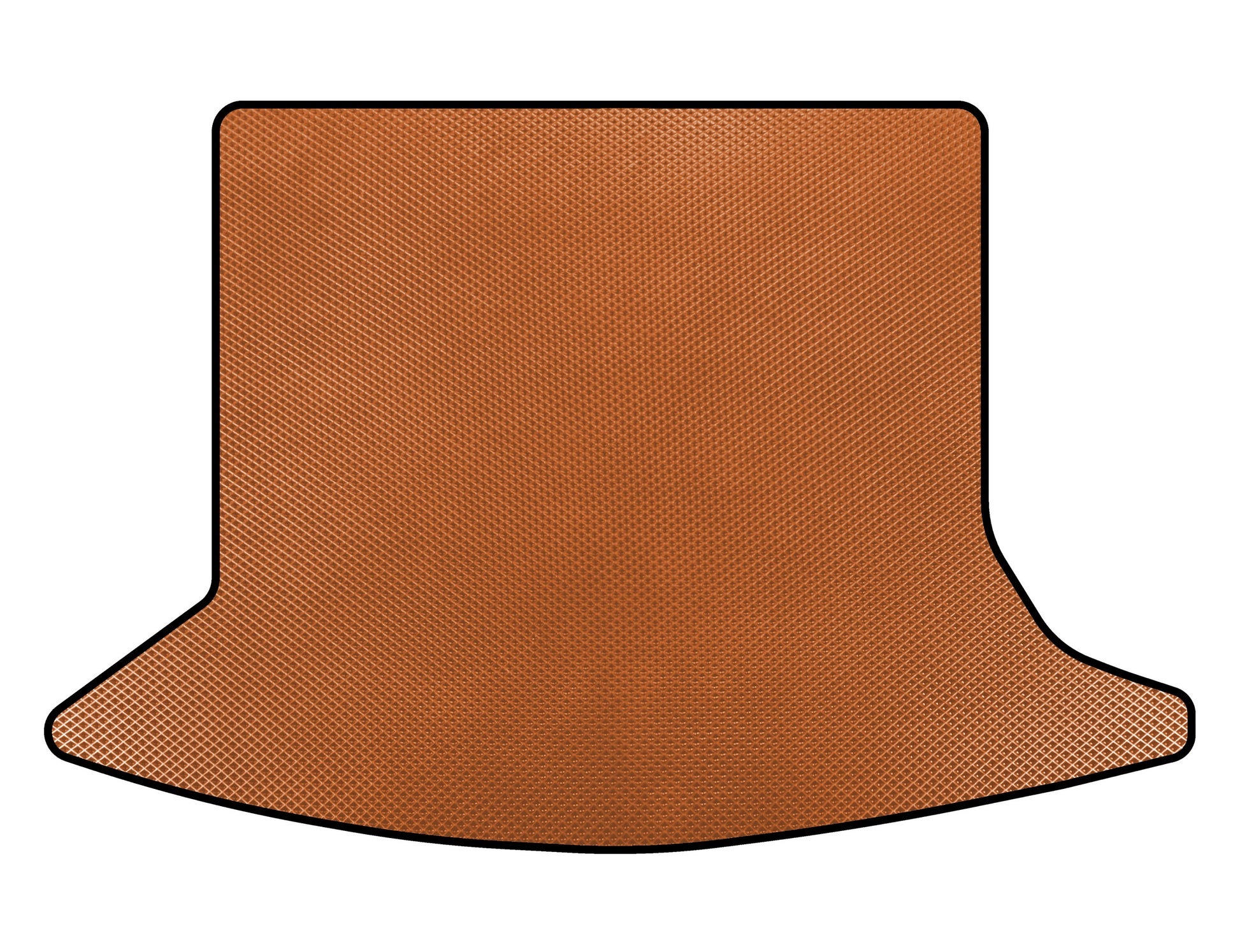 EVA Trunk Mat (7-Seater, Orange) for Toyota Verso 2009–2018 - image 1