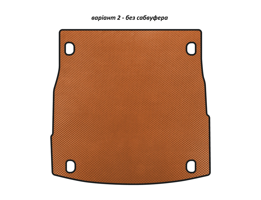 EVA Trunk Mat V-2 (without Subwoofer, Orange) for Alfa Romeo Stelvio 2016- - image 1