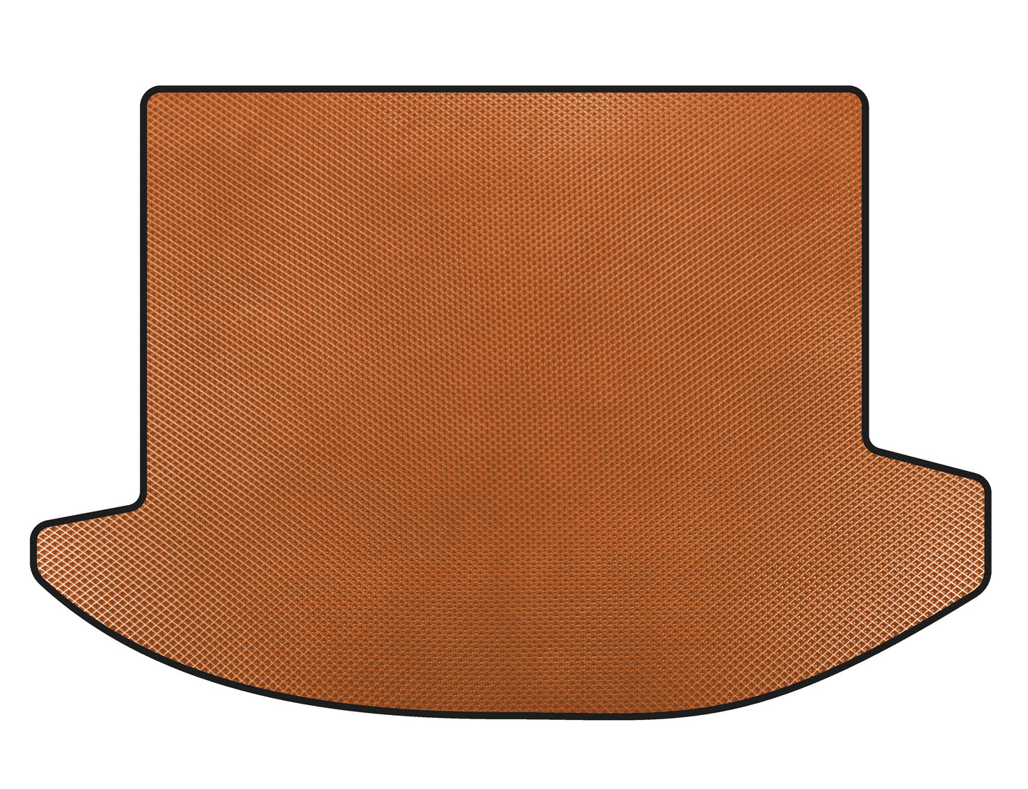 EVA trunk mat (2006-2012, 2 rows, 7-seater, Orange) for Kia Carens 1999-2012 - image 1