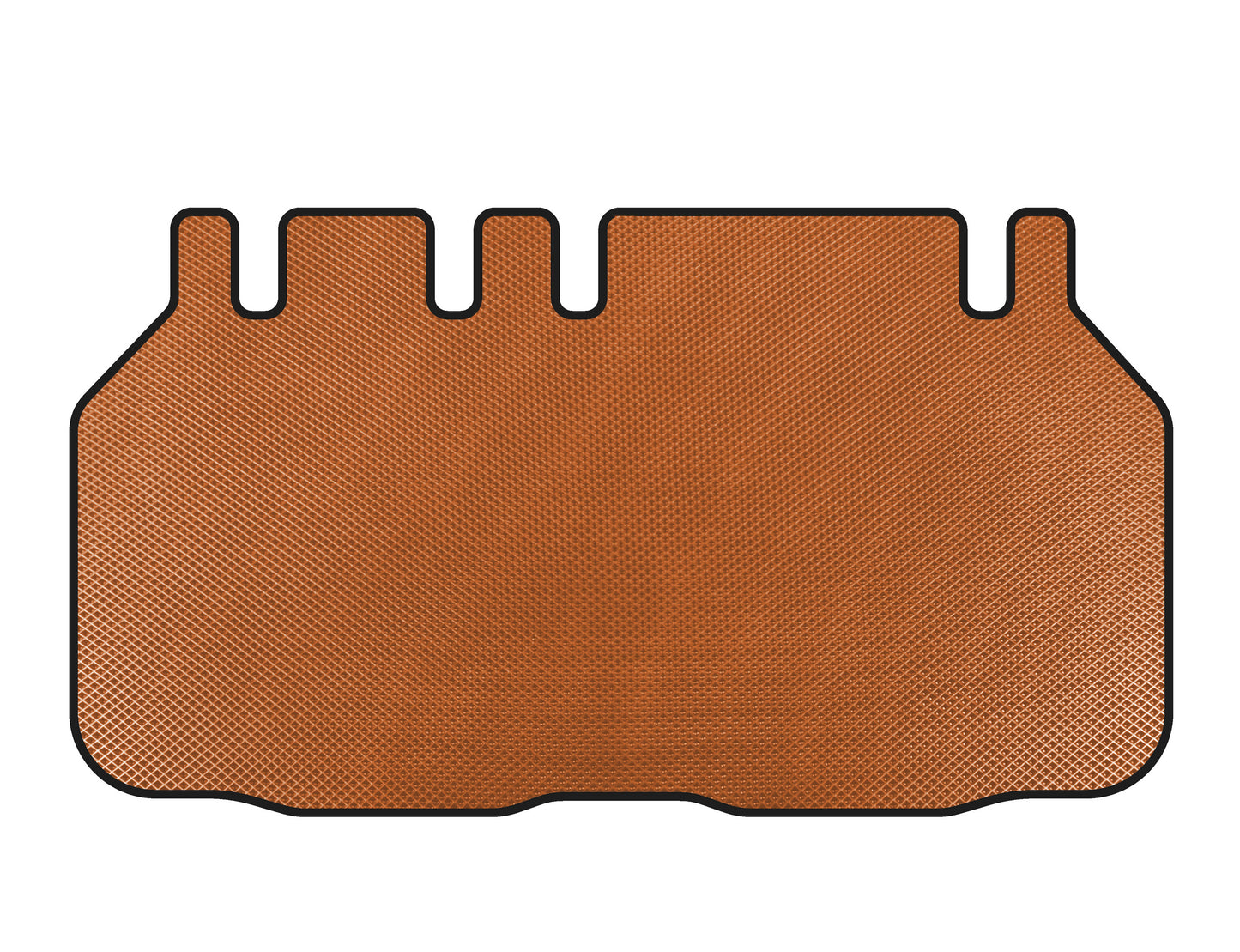 EVA Trunk Mat (6-Seater, Orange) for Toyota Previa 2006-2019 - image 1