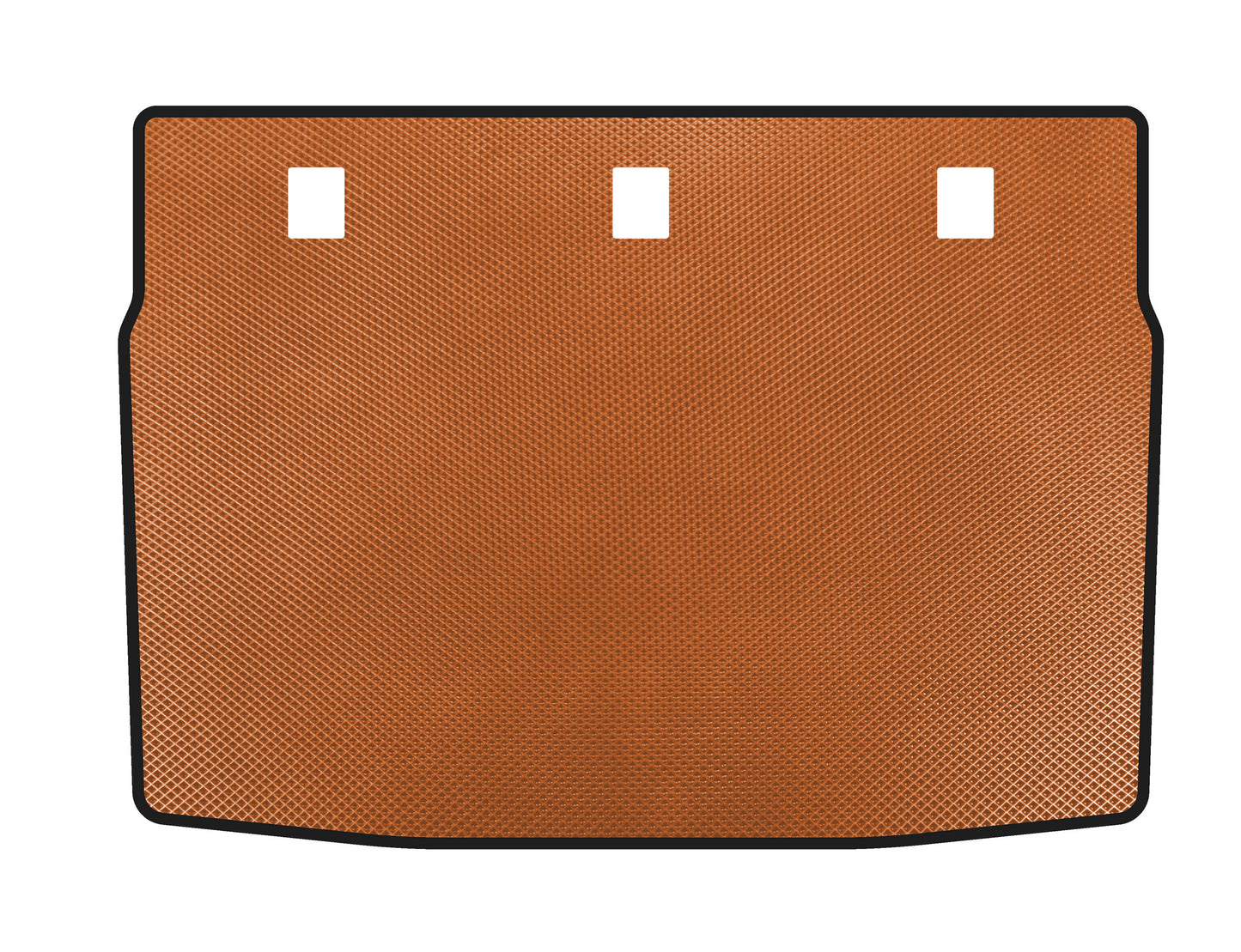 EVA Trunk Mat (2008-2012, Orange) for Kia Forte 2008–2024 - image 1