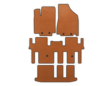 EVA Floor Mats (3 Rows, Orange) for Nissan Pathfinder R52 2012-2021 - image 1