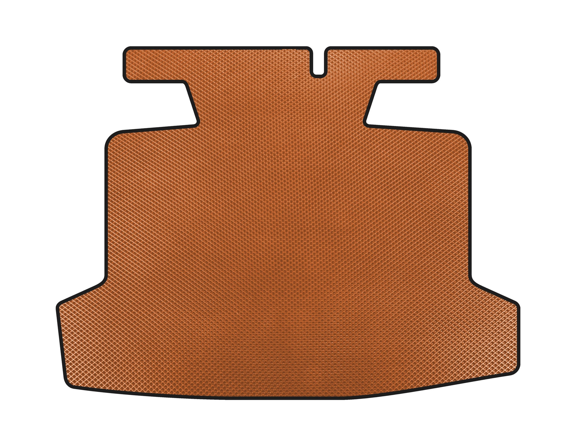 EVA Trunk Mat (SD, Orange) for Dodge Dart 2012-2017 - image 1