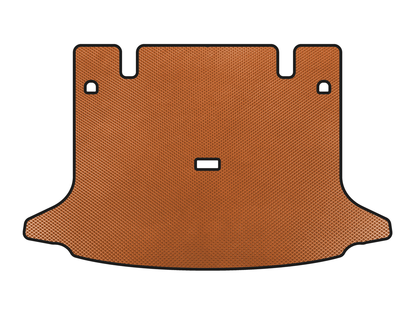 Trunk mat (SW, 7-seater, Orange) for Dacia Logan I 2005-2008 - image 1