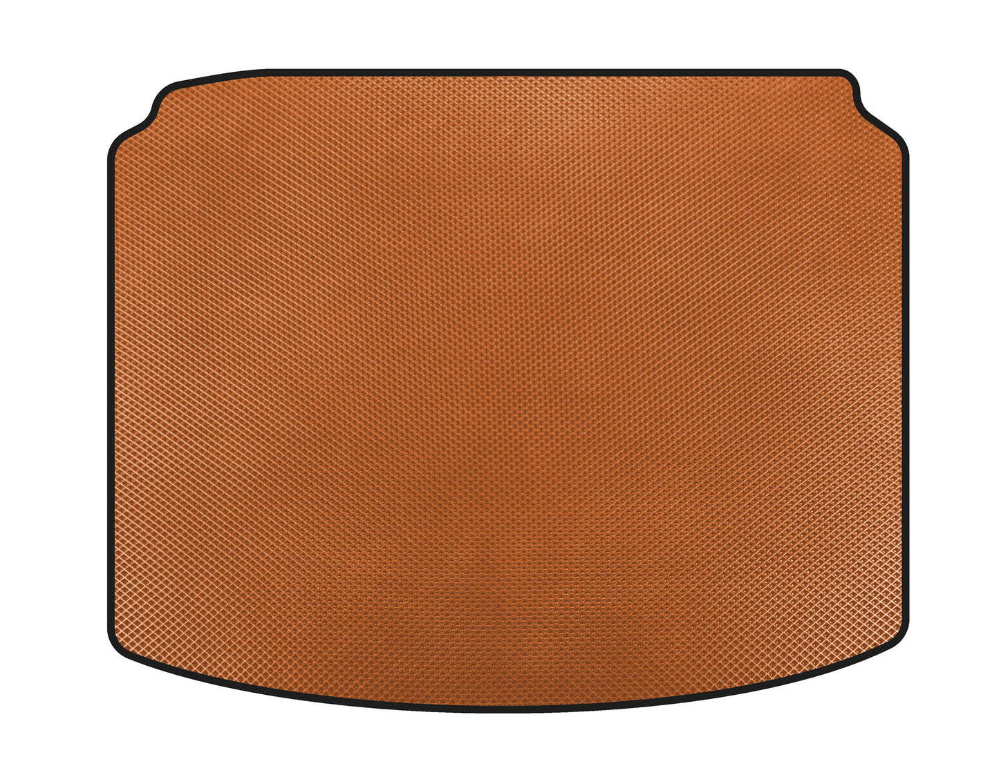 Trunk mat (HB, 5-door, Restyling, Orange) for Citroen C-4 2004-2010 - image 1