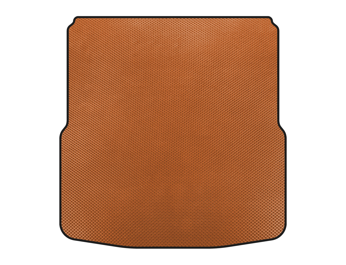 Trunk mat (double floor, SW, Orange) for Skoda Superb 2009-2015 - image 1