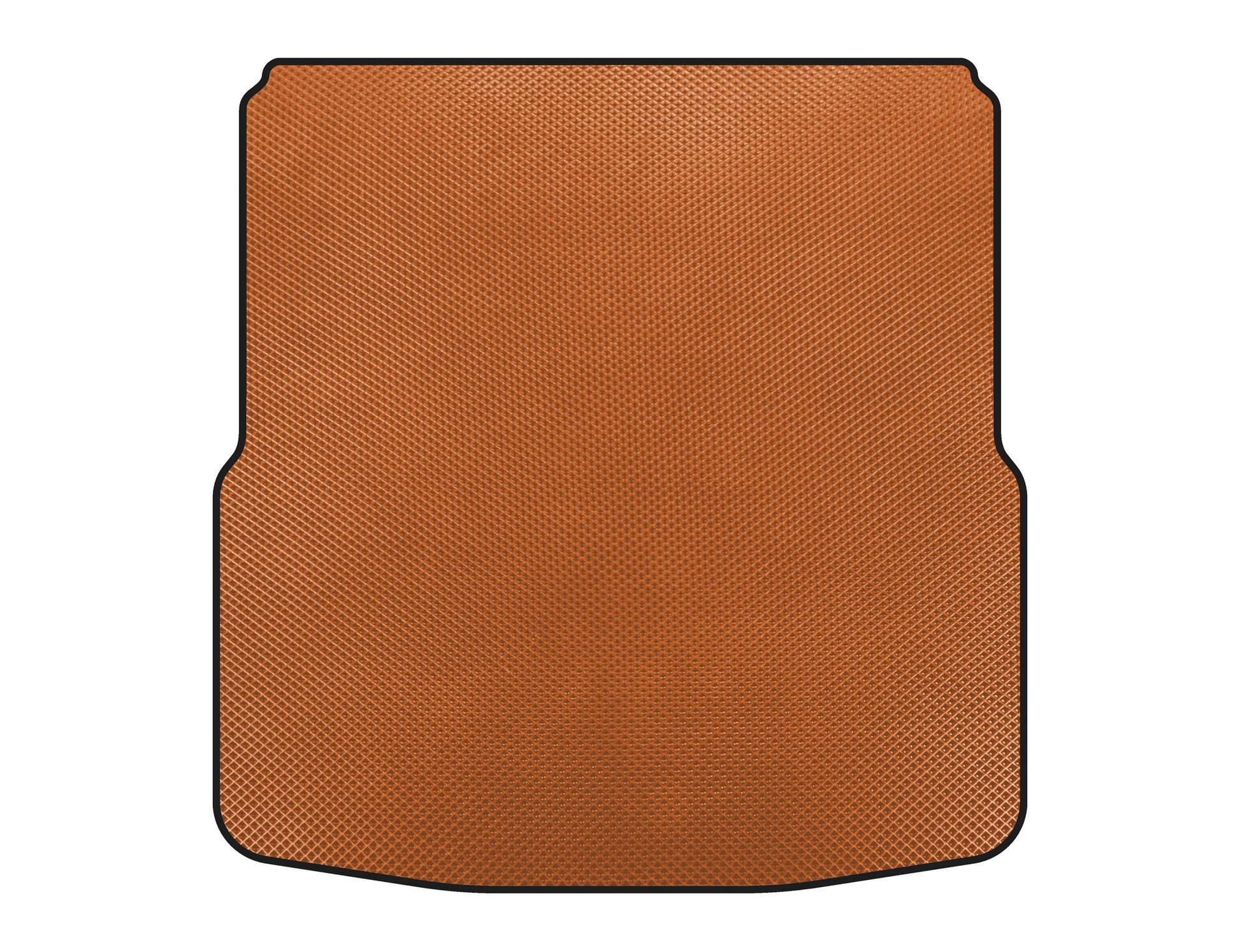 Trunk mat (double floor, SW, Orange) for Skoda Superb 2009-2015 - image 1