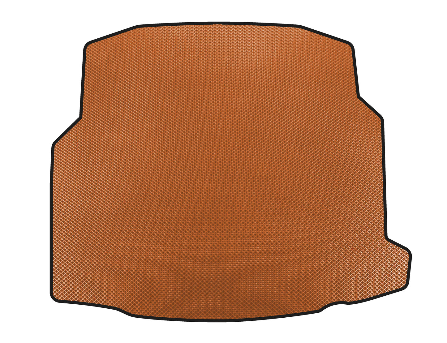 EVA boot mat (SD, Orange) for Mercedes E-class W213 2016-2023 - image 1