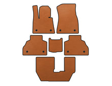 EVA Floor Mats (3 Rows, Orange) for BMW X7 G07 2019- - image 1