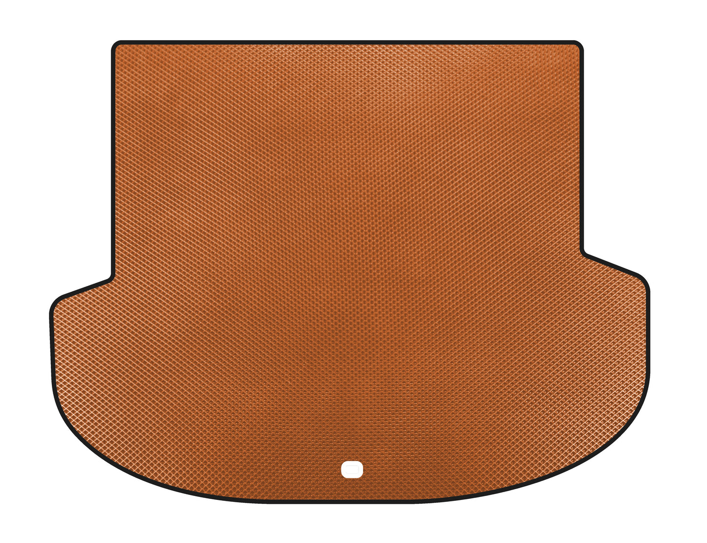 EVA trunk mat (2018-2020, Orange) for Hyundai Santa Fe 4 2018-2023 - image 1