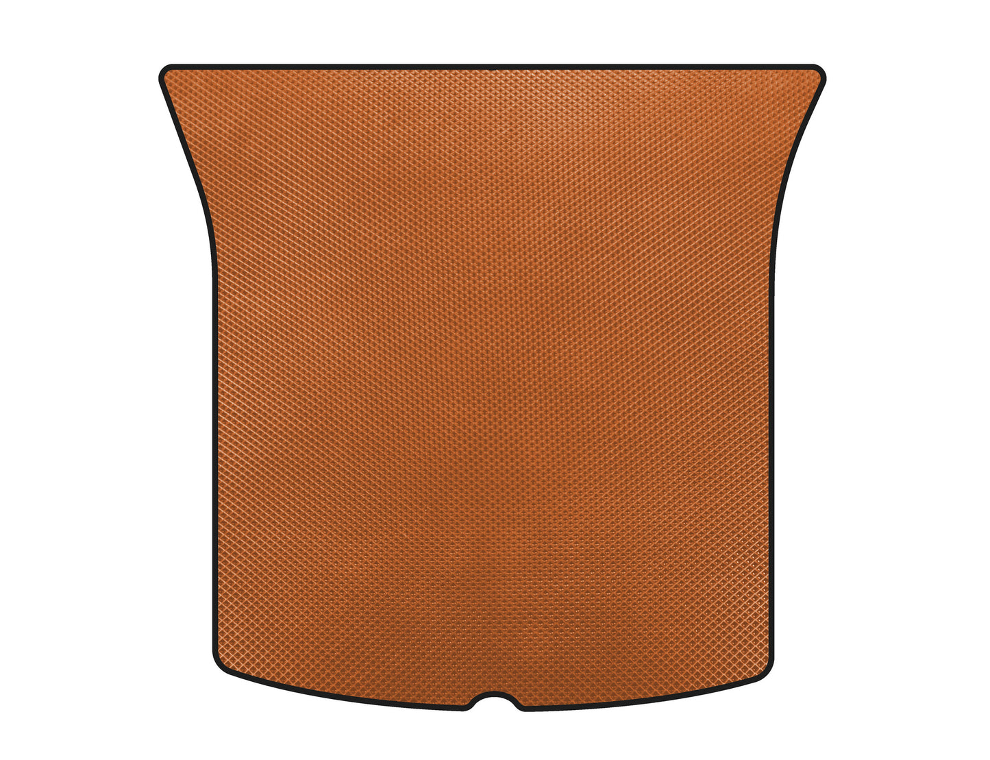 EVA Trunk Mat (5-Seater, Orange) for Tesla Model Y 2020- - image 1