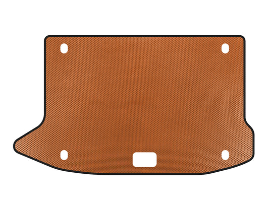 EVA trunk mat (2017-2020, Petrol, Orange) for Hyundai Kona 2017-2023 - image 1