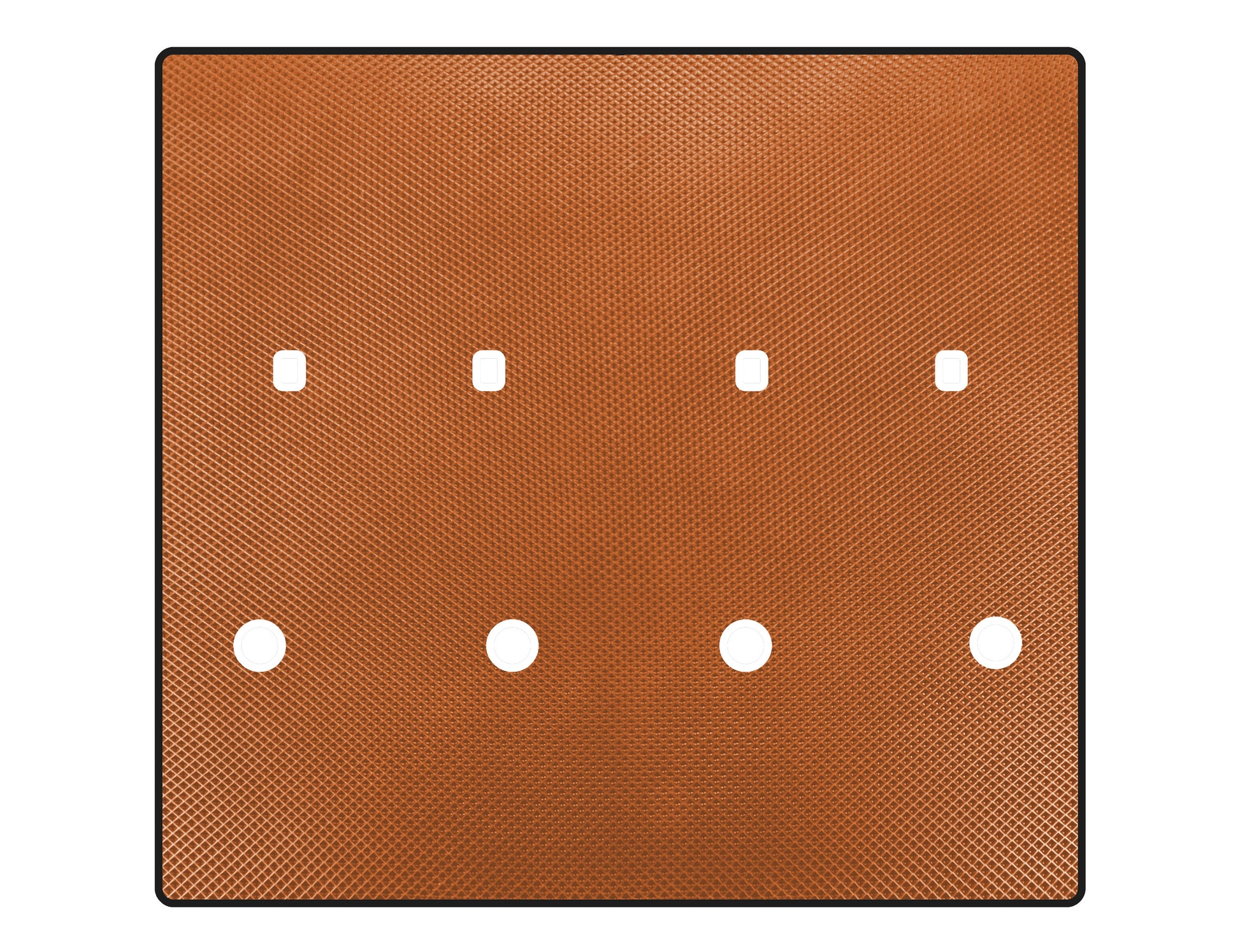 EVA Trunk Mat (Long Wheelbase, Orange) for Peugeot Partner/Rifter 2019- - image 1