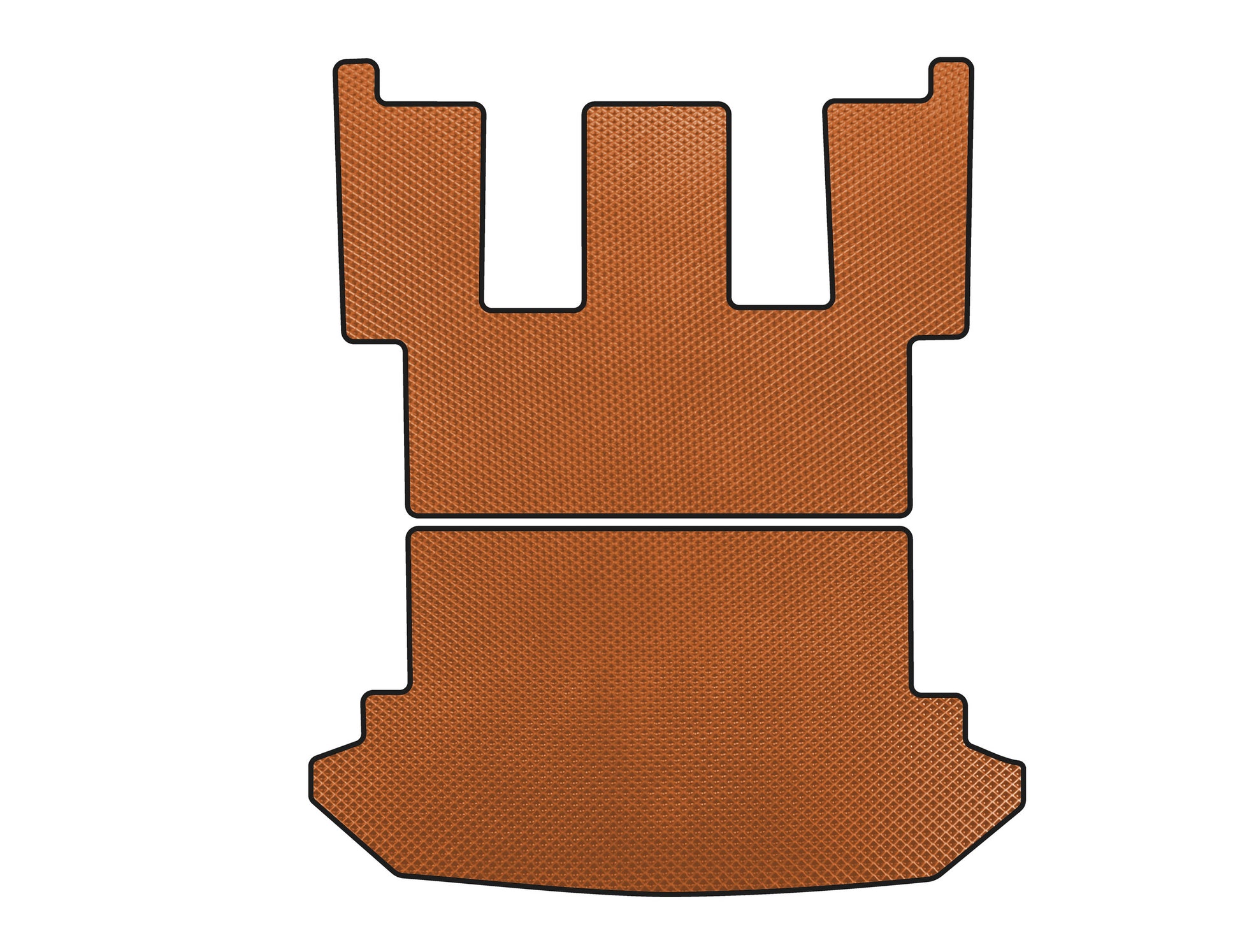 EVA Trunk Mat (Orange) for Peugeot 807 2002-2014 - image 1