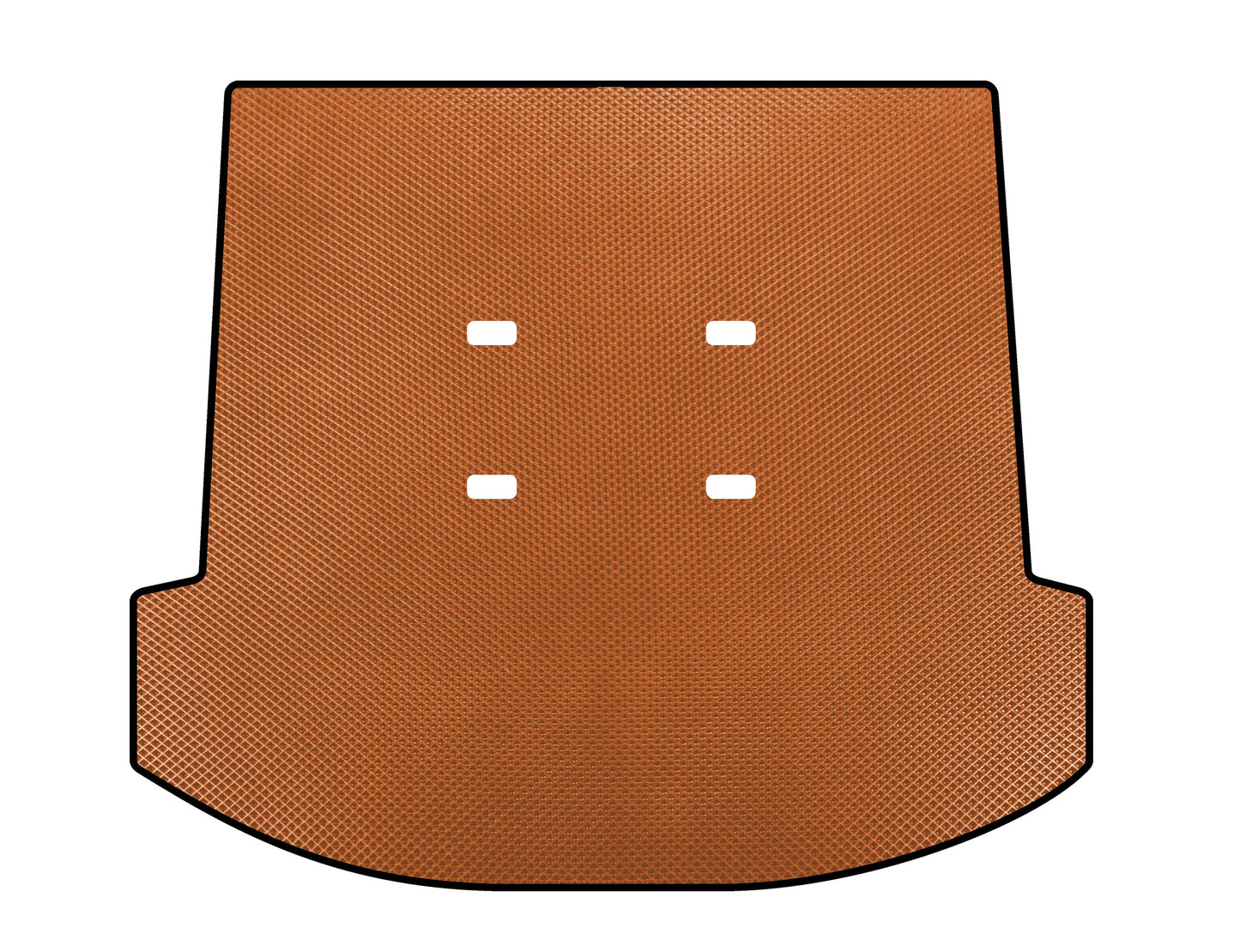 EVA Trunk Mat (Orange) for Toyota Fortuner 2006-2015 - image 1