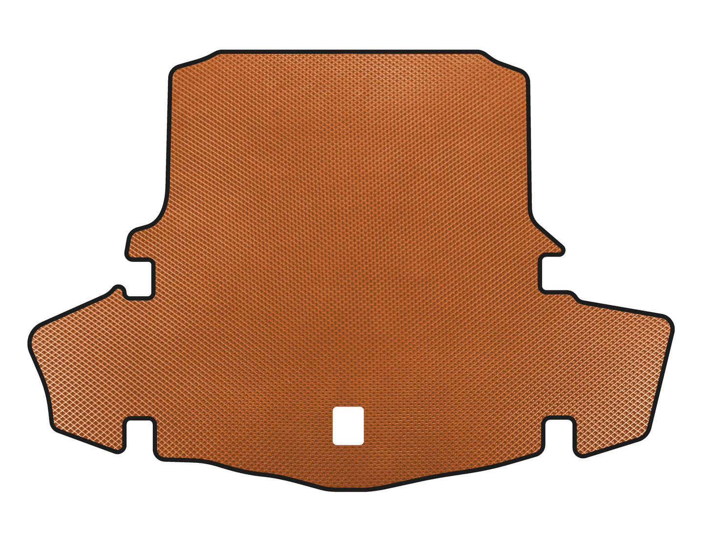 EVA boot mat (Coupe, Orange) for Lexus RC 200t 2014- - image 1