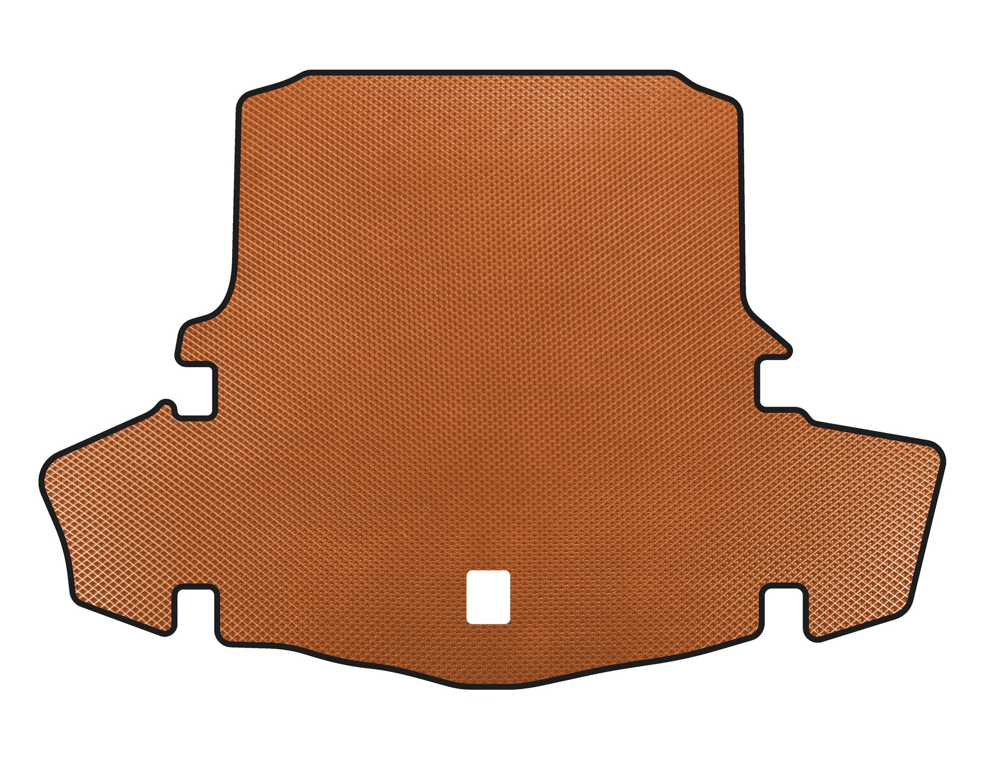 EVA boot mat (Coupe, Orange) for Lexus RC 200t 2014- - image 1