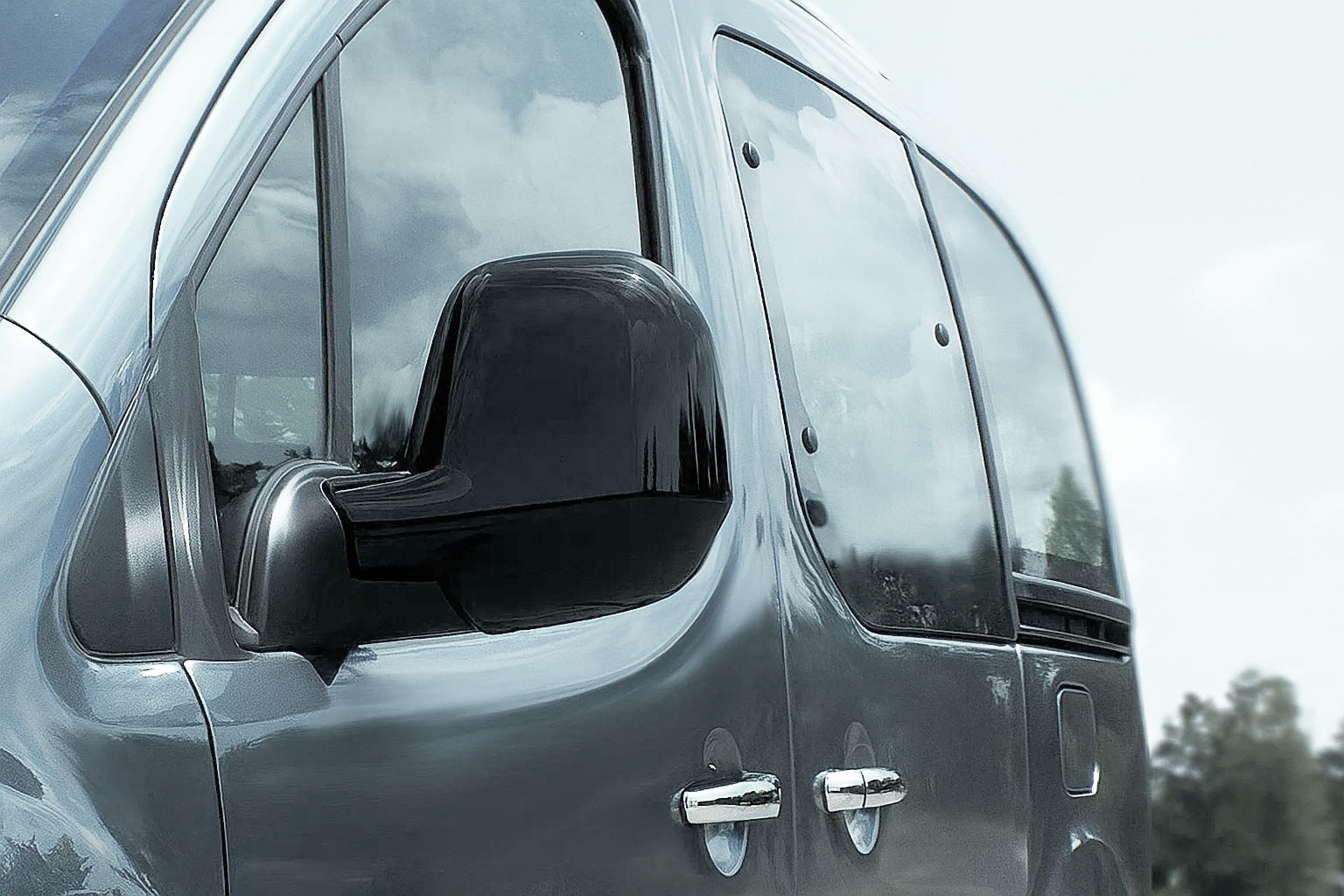 Mirror Covers (2 pcs, plastic) for Opel Vivaro 2019- - image 3